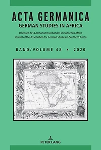 Acta Germanica: German Studies Africa