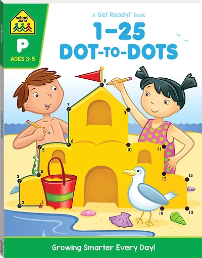 1-25 Dot-to-dot: A Get Ready Book