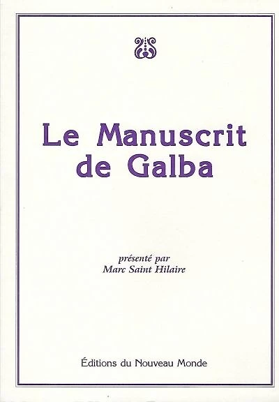 Le Manuscrit de Galba