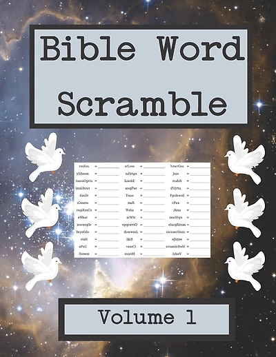 Bible Word Scramble: Volume 1