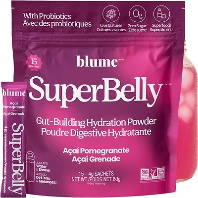 Acai Pomegranate SuperBelly Hydration Powder