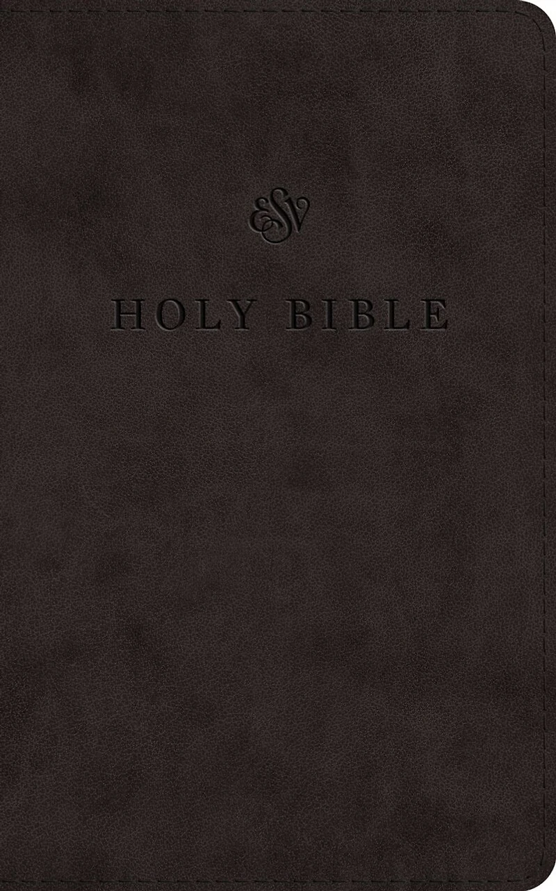 ESV Premium Church Bible, Large Print (TruTone, Black)