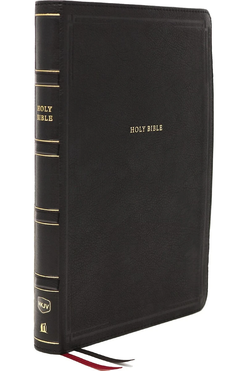 NKJV, Giant Print Center-Column Reference Bible, Verse Art Cover Collection, Leathersoft, Purple, Red Letter, Comfort Print: Holy New King James Version