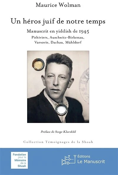 Un héros juif de notre  temps: manuscrit en yiddish de 1945