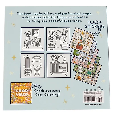 Cozy Coloring Hygge: With Stickers