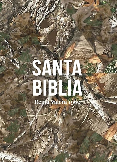 Biblia Rvr 1960 Compacta Símil Piel Camuflaje Hojas Verde (Bible Rvr 1960 Compact Size Leatherlike Green Leaves Camouflage (Spanish Edition)