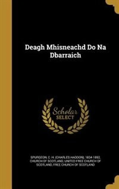 Deagh Mhisneachd Do Na Dbarraich