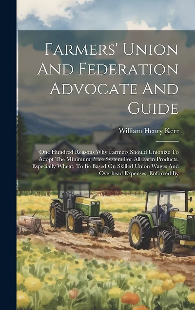 Farmers' Union And Federation Advocate And Guide: One Hundred Reasons Why Farmers Should Unionize To Adopt The Minimum Price System For All Farm Products, Especially Wheat, To Be Based On Skilled Union Wages And Overhead Expenses