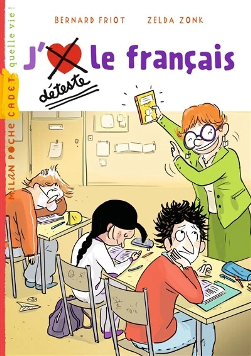Histoires à la carte, Tome 08: J'aime / Je déteste le français