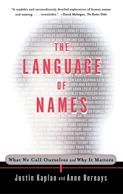 The Language of Names: What We Call Ourselves and Why It Matters