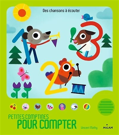 Petites comptines pour compter: des chansons à écouter