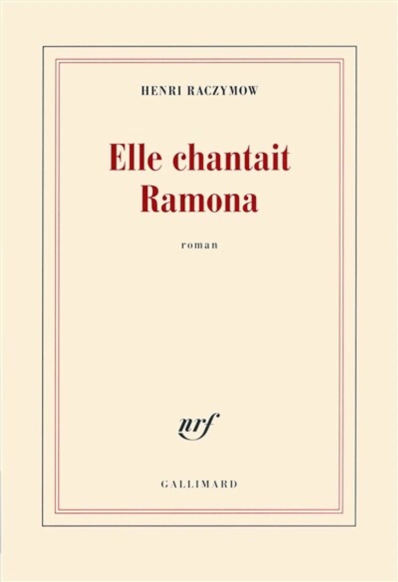 Elle chantait Ramona