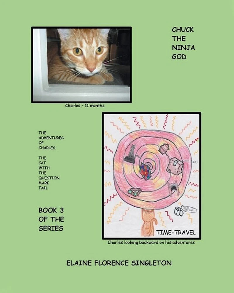 Chuck The Ninja God: Adventures Of Charles Cat With Question Mark Tail