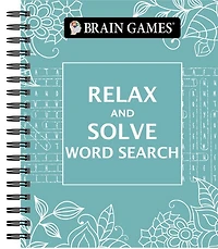 Brain Games - Relax and Solve: Word Search (Teal)