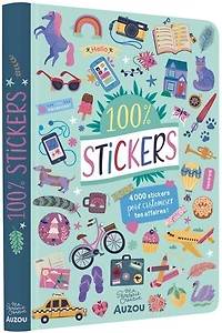 100 % stickers: 4.000 stickers pour customiser tes affaires !