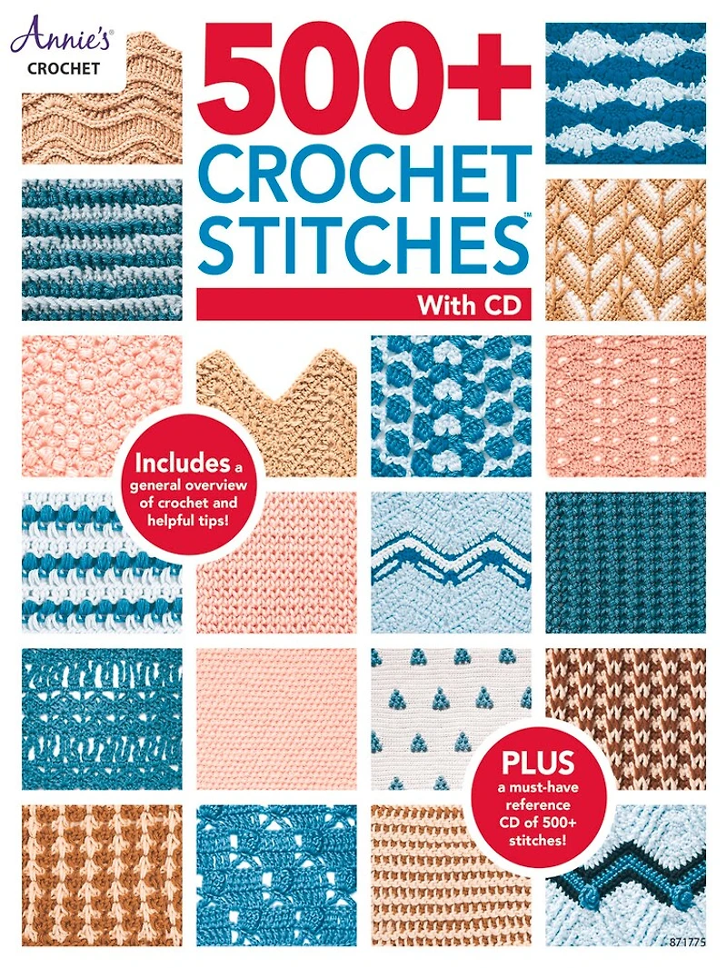 500+ Crochet Stitches: Includes Cd With Our Most Popular Stitch Books