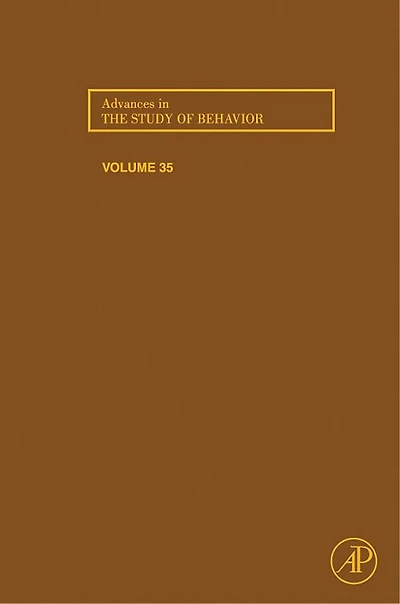 Advances In The Study Of Behavior