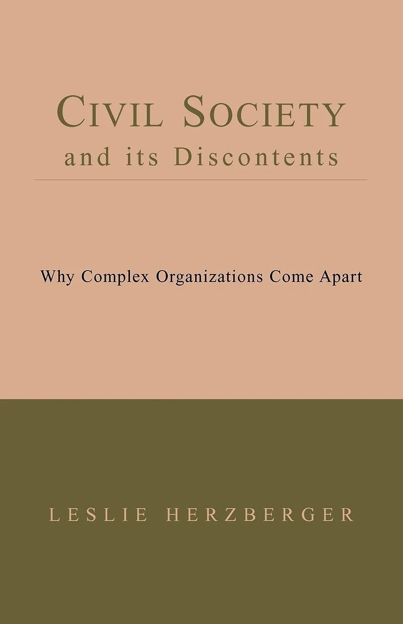 Civil Society And Its Discontents