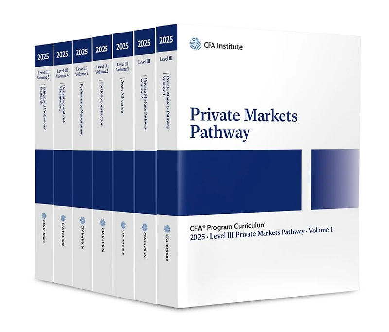 2026 CFA Program Curriculum Level III Private Markets Pathway Box Set