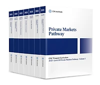 2026 CFA Program Curriculum Level III Private Markets Pathway Box Set