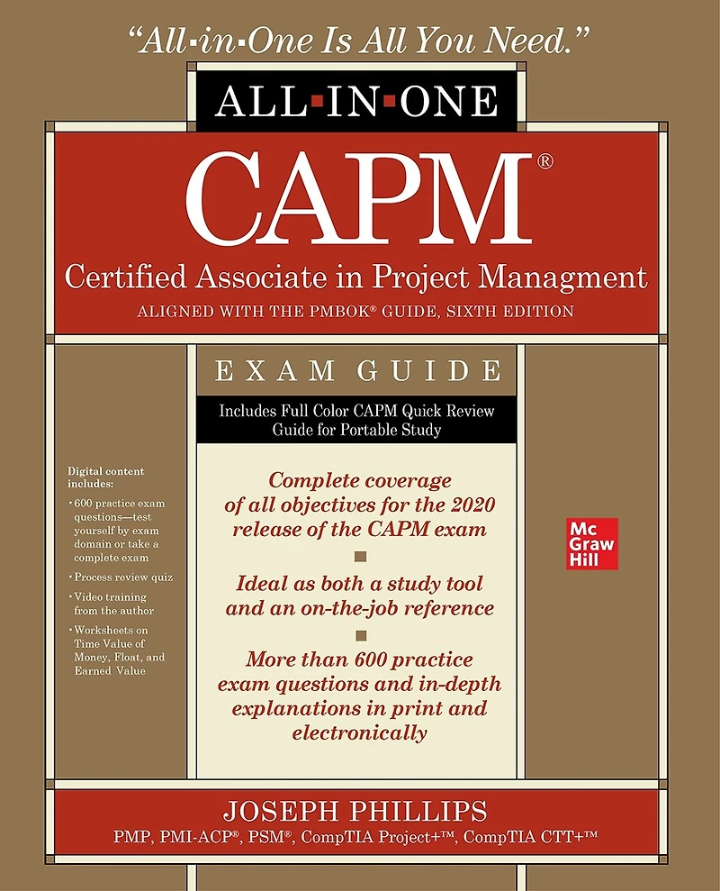 Capm Certified Associate Project Management All-In-One Exam Guide