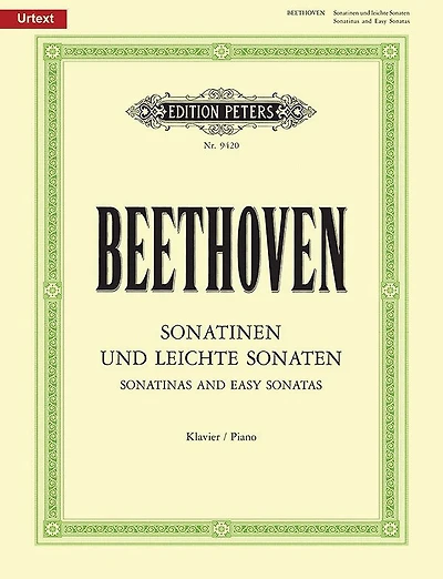 Sonatinas and Easy Sonatas for Piano: Opp. 49, 79, WoO 47, 50, 51, Anh. 5; Urtext