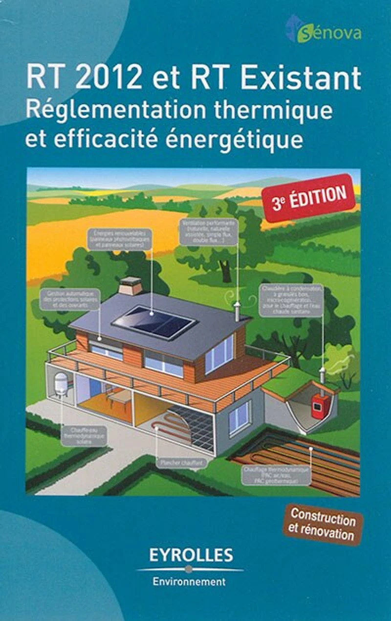 RT 2012 et existant: réglementation thermique efficacité énergétique