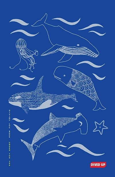 Diving Log Book: Under the Sea