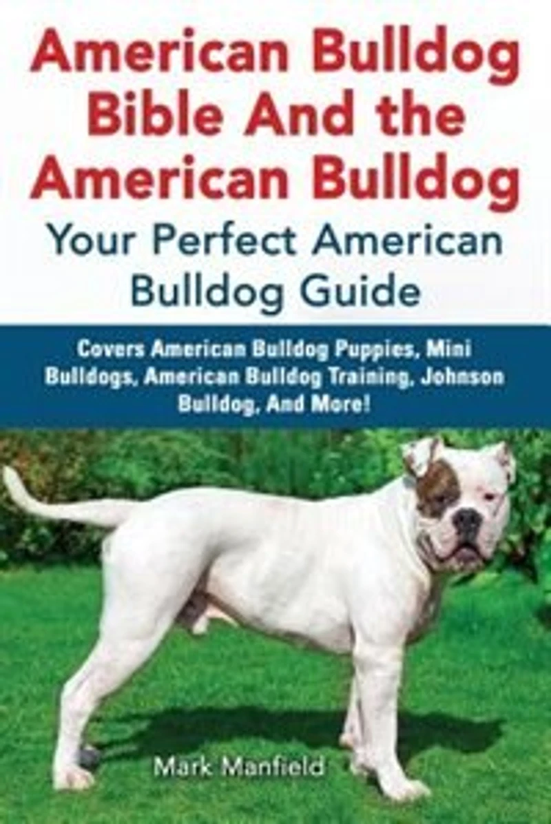 American Bulldog Bible And the Bulldog: Your Perfect Guide Covers Puppies, Mini Bulldogs, Bulldo
