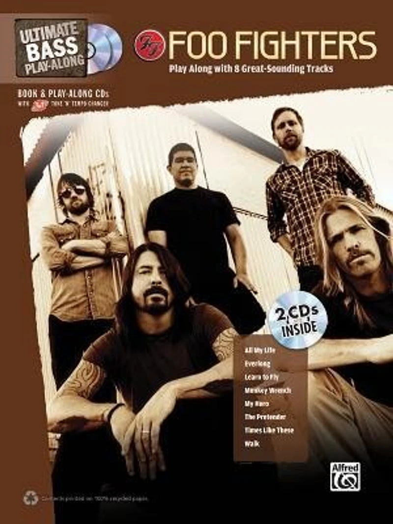 Foo Fighters: Ultimate Bass Play-along Book/2-cd Pack