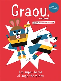 Magazine Graou, no 39: Super-héros et super-héroïnes (Les)