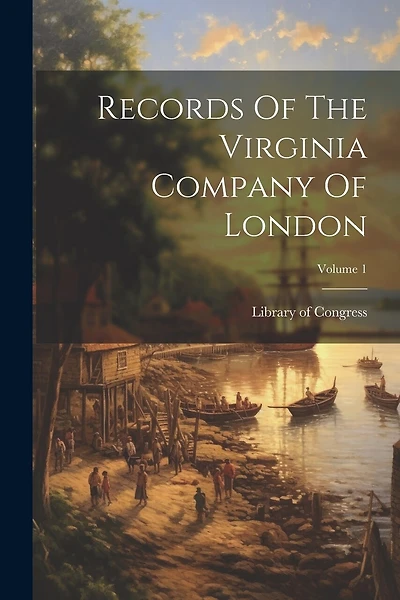 Records Of The Virginia Company Of London; Volume 1
