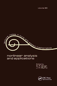 Nonlinear Analysis And Applications