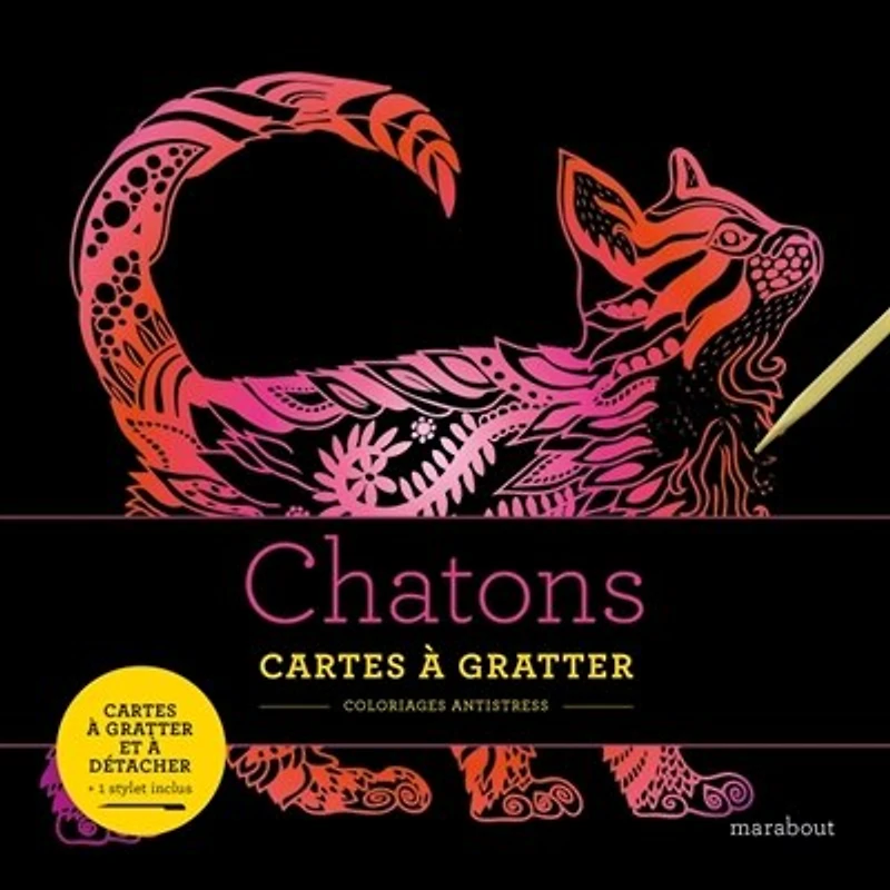 Chatons: cartes à gratter