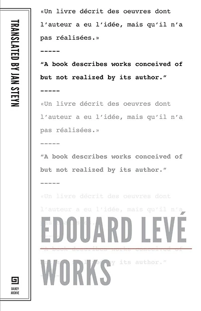 Edouard Leve: Works