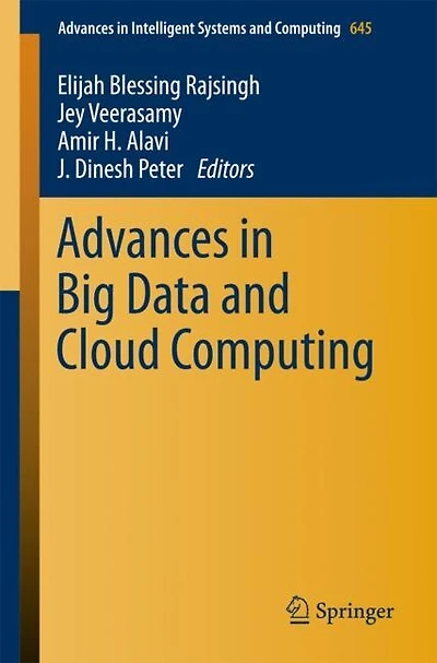 Advances Big Data And Cloud Computing