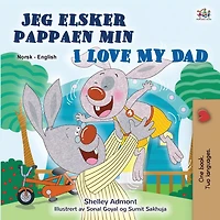 I Love My Dad (Norwegian English Bilingual Children's Book)