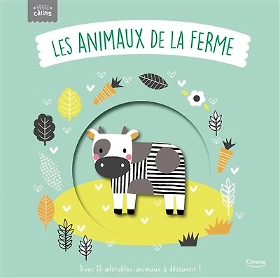 Les animaux de la ferme: avec 10 adorables à découvrir !