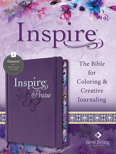 Inspire PRAISE Bible NLT, Filament Enabled (Softcover)