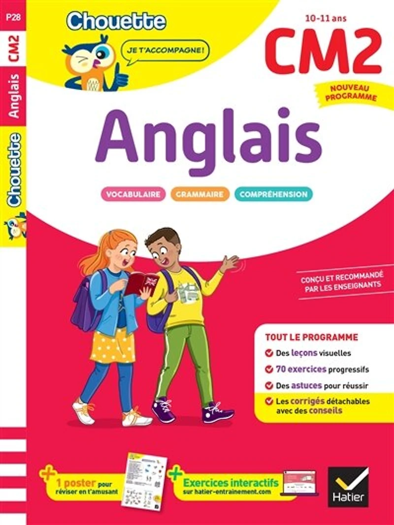 Anglais CM2, 10-11 ans: nouveau programme