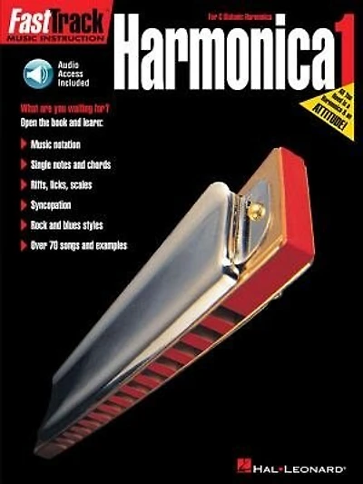 FastTrack Harmonica Method - Book 1: for Diatonic Harmonica