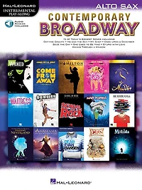 Contemporary Broadway: Instrumental Play-along For Alto Sax
