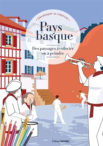 Pays basque: des paysages à colorier ou à peindre