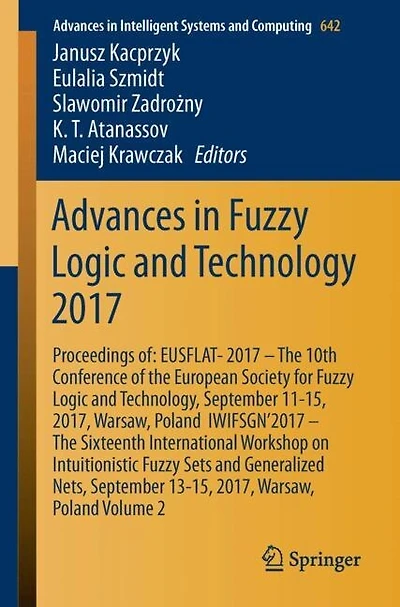 Advances in Fuzzy Logic and Technology 2017