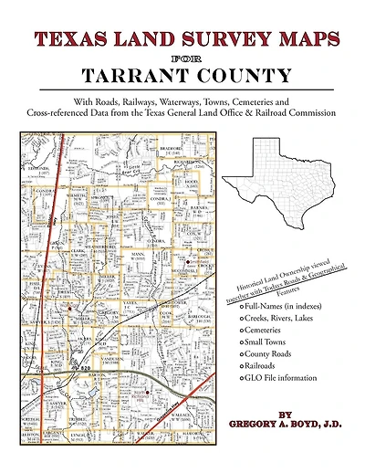 Texas Land Survey Maps for Tarrant County