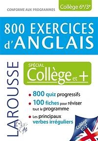 800 exercices d'anglais: spécial collège