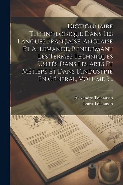 Dictionnaire Technologique Dans Les Langues Française, Anglaise Et Allemande, Renfermant Les Termes Techniques Usités Dans Les Arts Et Métiers Et Dans L'industrie En Géneral, Volume 3...