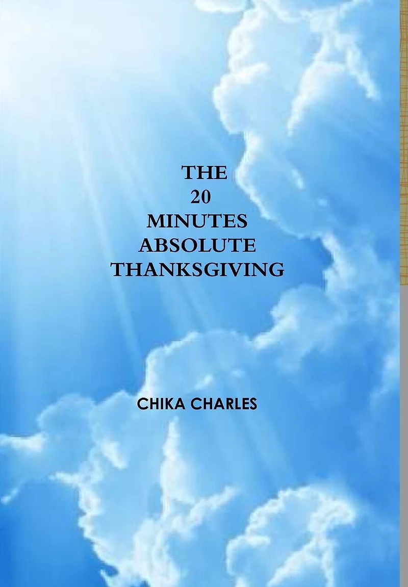 The 20 minutes Absolute Thanksgiving