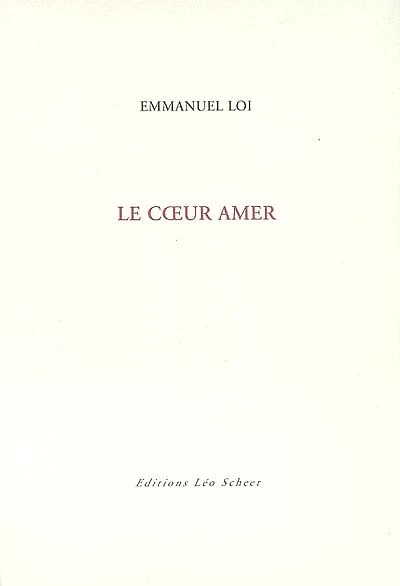 Le coeur amer