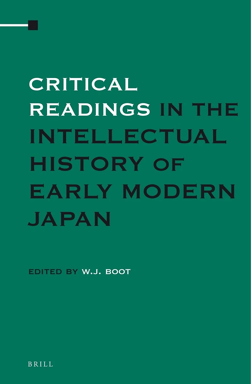 Critical Readings in the Intellectual History of Early Modern Japan (2 Vols. SET)